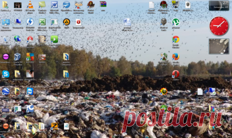 Как эффективно очистить рабочий стол в Windows 7.