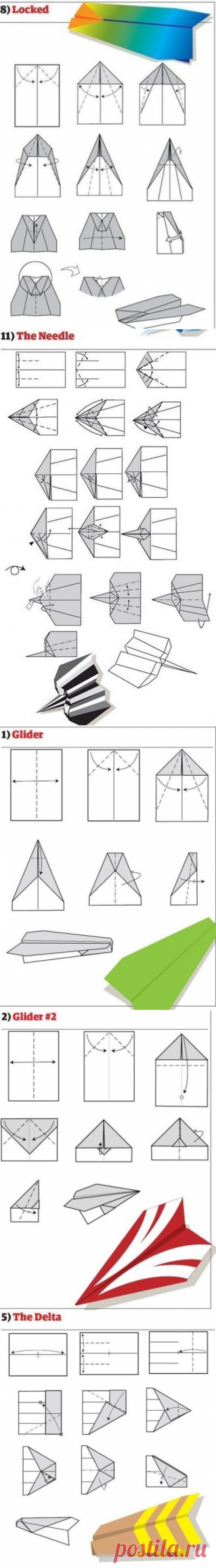 8 способов, как сделать сверхбыстрый самолетик.