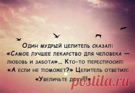 .........Кто берёт — наполняет ладони, кто отдает — наполняет сердце…