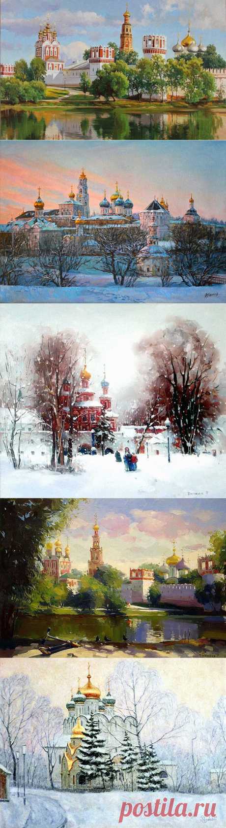 Новодевичий монастырь в изобразительном искусстве