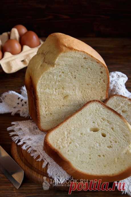 Яичный хлеб в хлебопечке — рецепт с фото пошагово