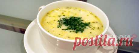 Рецепт супа с плавленным сыром