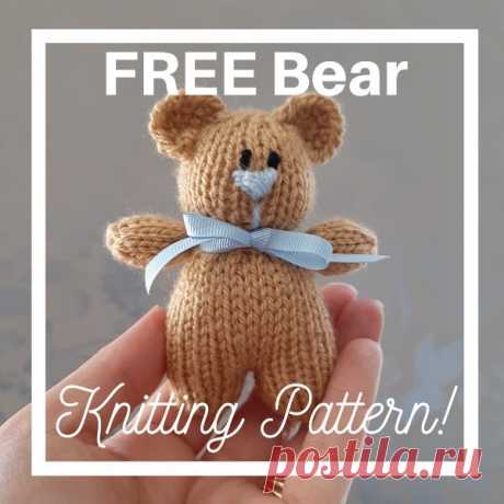 FREE Tiny Bear Knitting Pattern 




This little knitted bear is quick and easy.   



Made with oddments of brown double knitting yarn, a length of blue and black.  A short piece of ribbon and a small amount of toy stuffing.   3mm ...