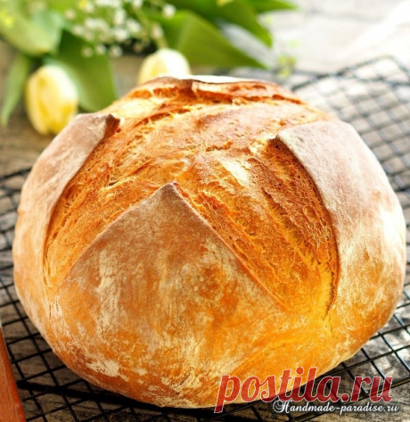 Домашний хлеб в духовке. Рецепт