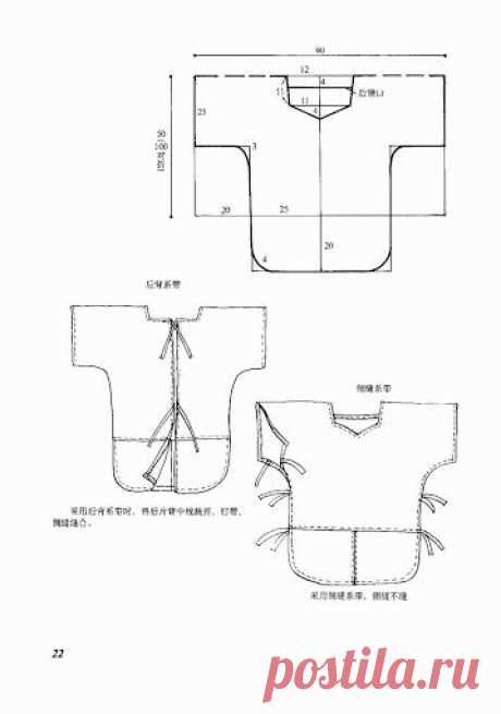 Простые выкройки блузок.