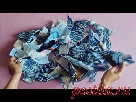 [DIY]✂️✂️✂️Никогда не выбрасывайте даже маленькие кусочки!!