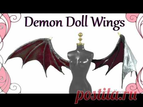 How to; Demon Doll Wings Tutorial