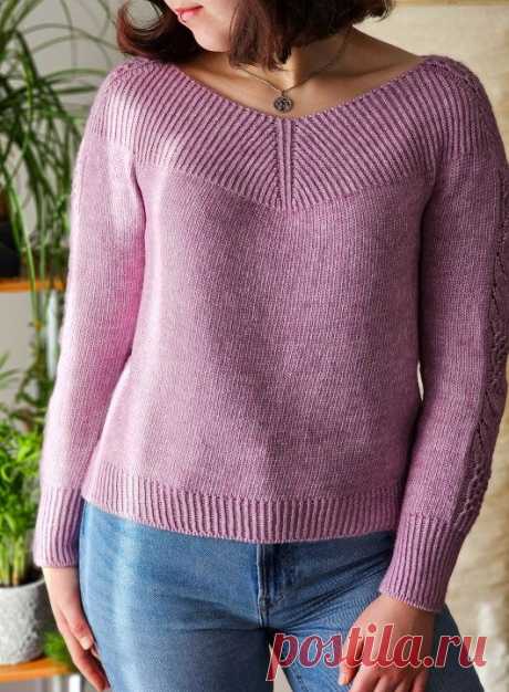 Вязаный пуловер Omra