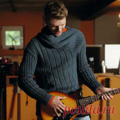 Крутой мужской свитер (diy) Модная одежда и дизайн интерьера своими руками