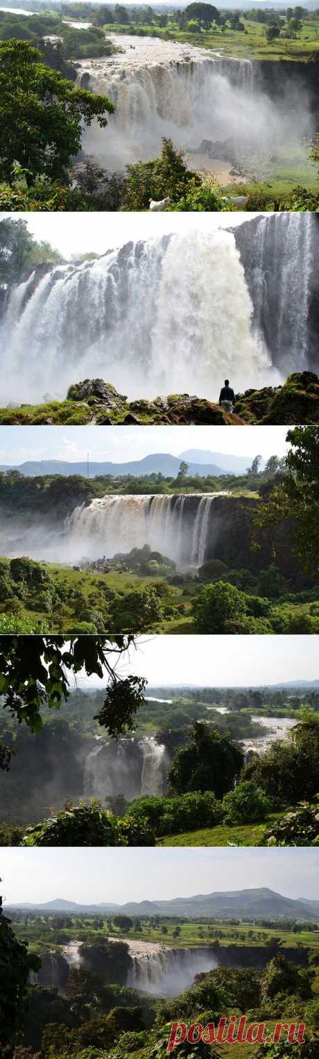 Водопады Голубого Нила (Тис-Ысат), ЭфиопияВодопады Голубого Нила (Тис-Ысат), Эфиопия | Города и страны