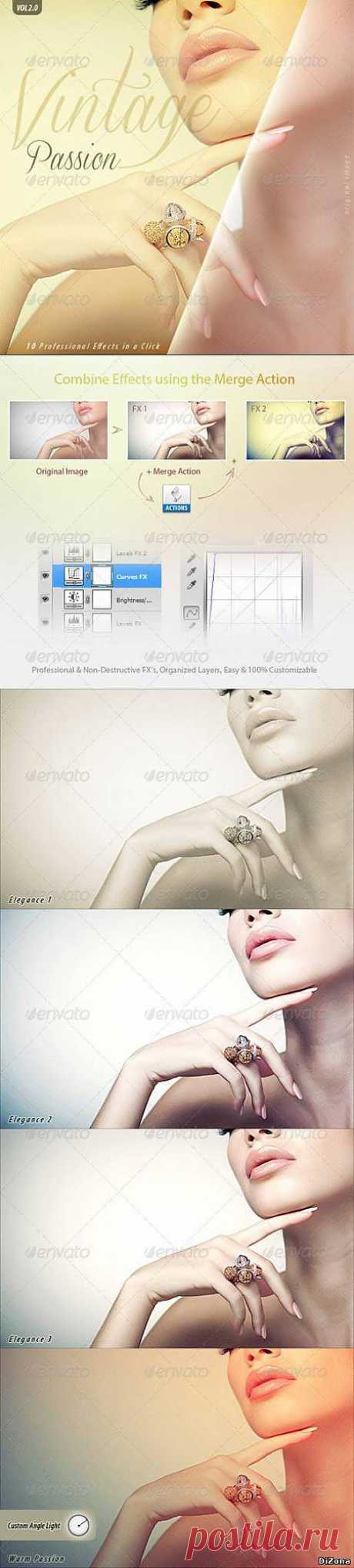 GraphicRiver - Vintage Passion Action Vol 2 - 14 Января 2014 - DiZona - все для дизайна