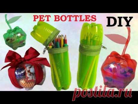 (379) 10 DIY Creative Ways to Reuse / Recycle Plastic Bottles part 1 - YouTube