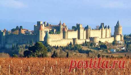 Замки Франции: город-крепость Каркассон (Cité de Carcassonne)