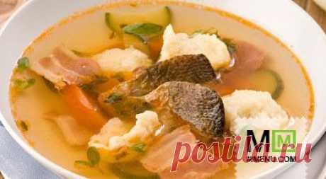 Суп рыбный с клецками - кулинарный рецепт. Миллион Меню