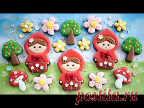 How to make LITTLE RED RIDING HOOD Cookies
