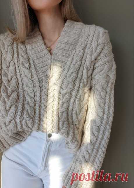 Вязаный свитер SweaterNo20