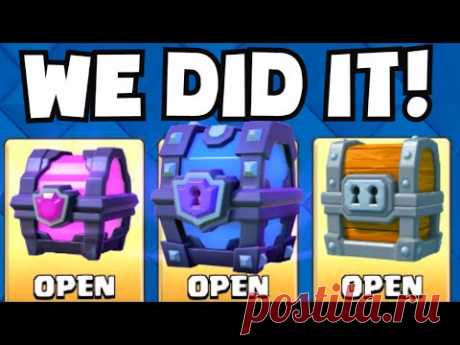 Clash Royale ALL THE BEST CHESTS (Giant / Magical / Super Magical Chest) | What Cards Did We Unlock?