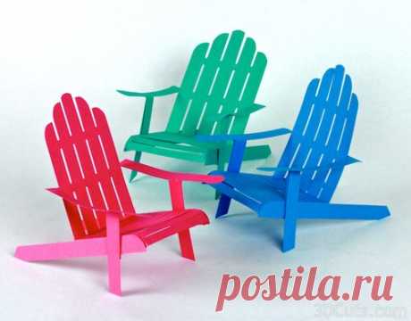 Tutorial - 3D Adirondack Chair — 3DCuts.com