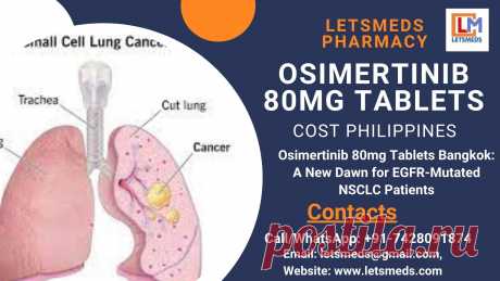 Purchase Osimertinib 80mg Tablets Thailand, a revolutionary targeted therapy for non-small cell lung cancer (NSCLC) with specific genetic markers, are now available. Ideal for patients with the EGFR mutation, these tablets offer a beacon of hope for extending quality of life. Serious side effects could occur. Talk to your healthcare practitioner about any possible dangers and side effects. Osimertinib 80mg Tablets Price Saudi Arabia is a prescription medication.