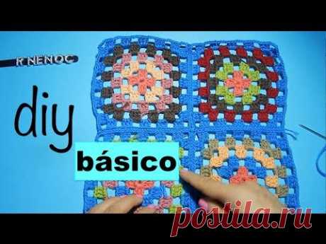 Unir Cuadros o Tejidos Ganchillo, Crochet Joining sew Diy