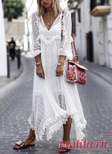 Платье Макси/белое
Арт. 348
Материал: Полиэстер 70%,
Хлопок 30%
бразильская цветочная вышивка мотивы схемы