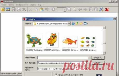 Как работать с картинками в программе Irfan View