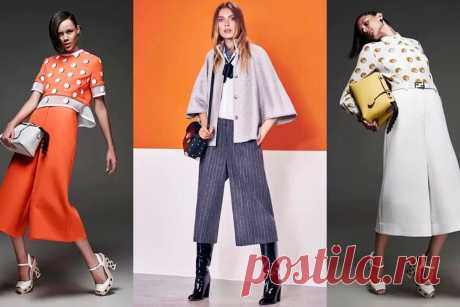 8 брендовых брюк с Недели высокой моды | Дамочка на стиле Пульс Mail.ru Палаццо, брюки-клеш, низкая посадка и другие модные решения