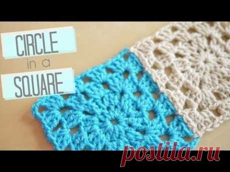 CROCHET: Circle in a square | Bella Coco