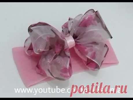 Como fazer Laço de Cetim - Laço Mil Faces Fofura  🎀 DIY - PAP - TUTORIAL 🎀