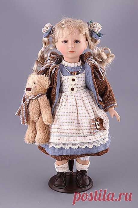 Кукла фарфоровая, высота=50 см. (817106)