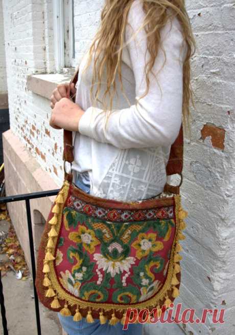 French Tapestry Gypsy Bag от Justbepurses на Etsy