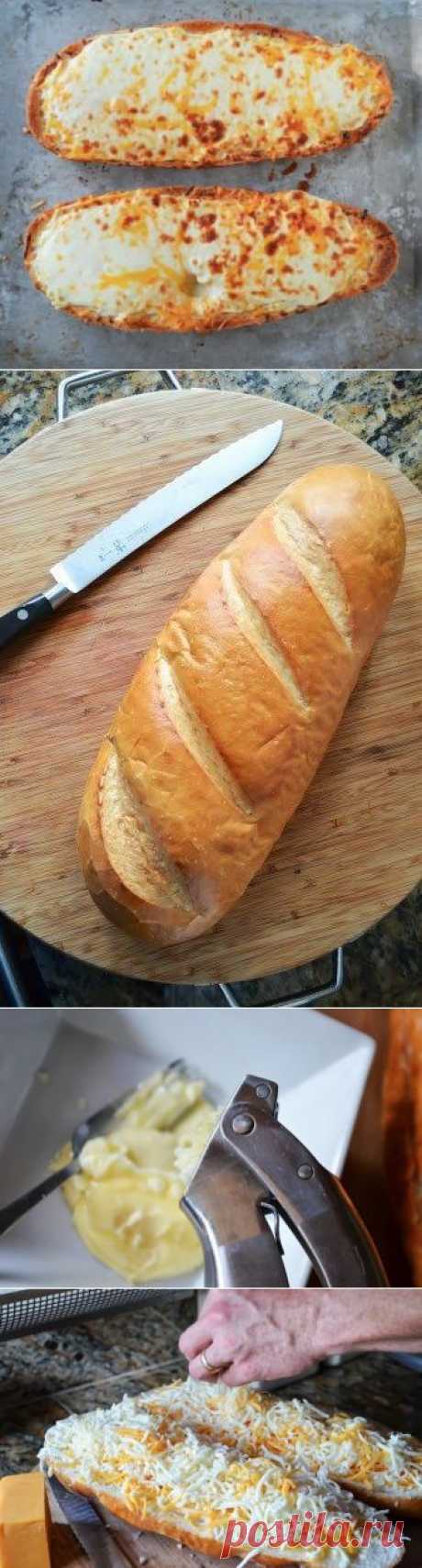 Как приготовить чесночный хлеб с сыром - рецепт, ингридиенты и фотографии