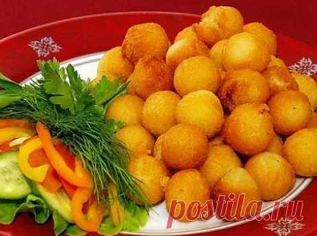 Картофельные шарики для гарниров » Рецептико