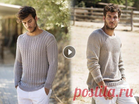 Мужские Пуловеры, Связанные Спицами - 2019 / Men's Pullovers Knitted Мужские Пуловеры, Связанные Спицами - 2019 / Men's Pullovers Knitted...