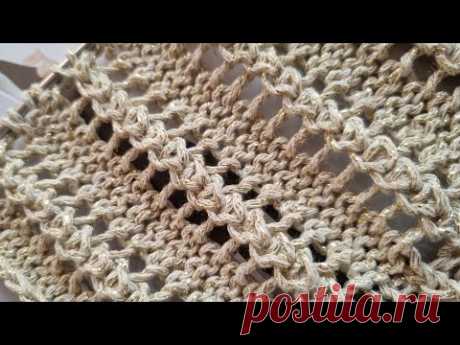 Долго искали стильный узор с простым способом вязания?🧶➡️❤️ ОН ЗДЕСЬ....knitting pattern.