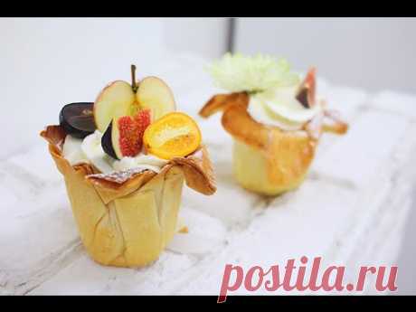 Фруктовая корзинка из теста Фило / Fruit Phyllo Cups