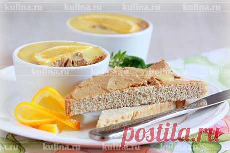 Паштет из печени с апельсинами и сыром – рецепт приготовления с фото от Kulina.Ru