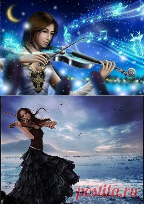 Музыка скрипки - музыка души..