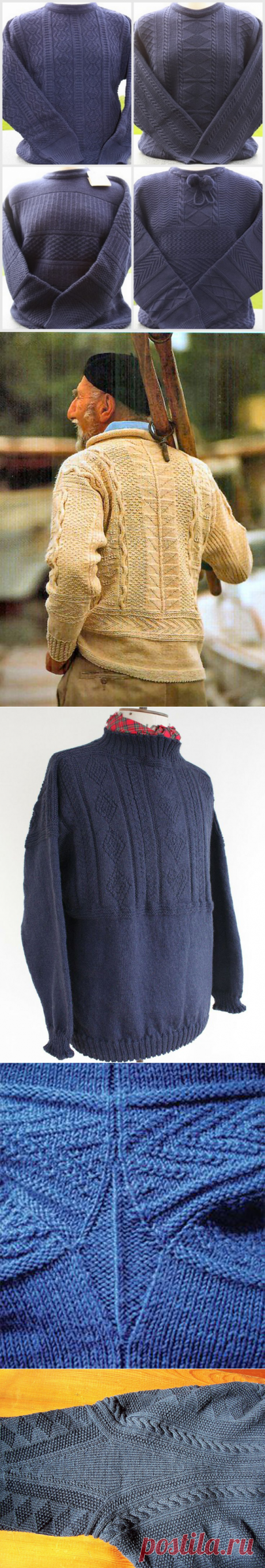 Ганзейский рыбацкий свитер: история возникновения и особенности вязания
