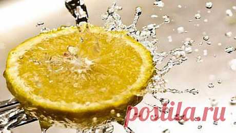 Необычное использование лимонного сока.
