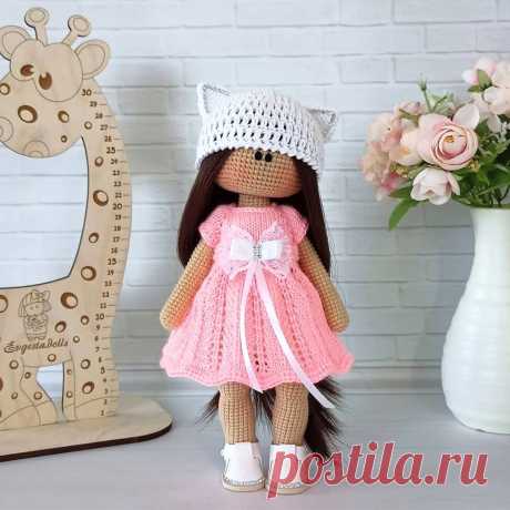 Розовое платье для куклы Розовое платье для куклыАвтор: evgesta.dolls.