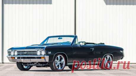 1967 Chevrolet Chevelle SS Convertible / F224 / Indy 2018 / аукционы Mecum 1967 Chevrolet Chevelle SS кабриолет представлен как Лот F224 в Индианаполисе, в