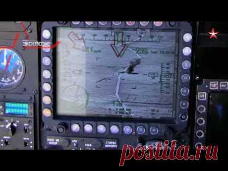 Ми-28Н уничтожает танк ИГИЛ с дистанции почти в 3 км - YouTube