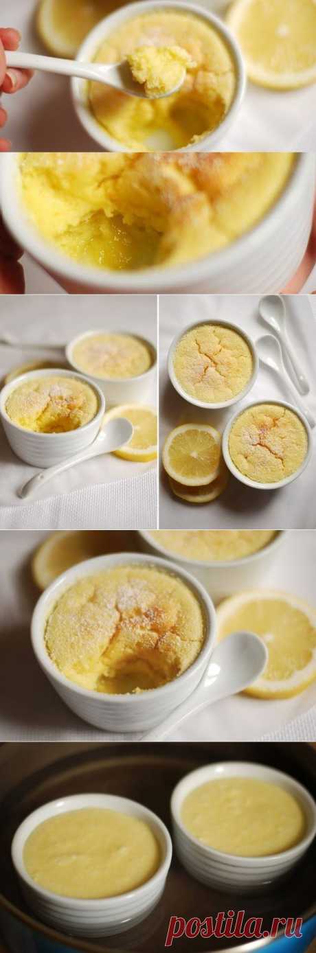 Как приготовить быстрый лимонный пудинг - рецепт, ингридиенты и фотографии