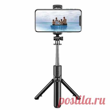 S03 Selfie Stick Wireless bluetooth Tripod Selfie 3 In 1 Extendable Foldable Mon - US$9.99