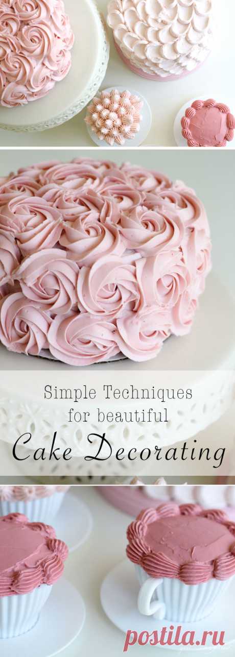 Simple and Stunning Cake Decorating Techniques - girl. Inspired.