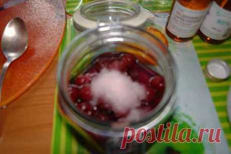 Настойки вишневая и клюквенная - пошаговый рецепт с фото
