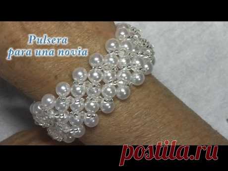 # DIY - Pulsera de novia # DIY - Bridal Bracelet