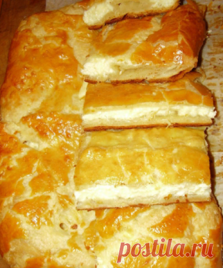 Простой рецепт. Сырный пирог из слоеного теста: без заморочек | КуЛИНАРИЯ | Яндекс Дзен