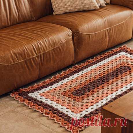 Симпатичные коврики для дома. 7 вариантов крючком | Вязание с Paradosik_Handmade | Дзен